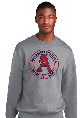 HSAA Volleyball - Circle - Crew Sweatshirt