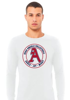 HSAA Volleyball - Circle - Bella+Canvas Long Sleeve