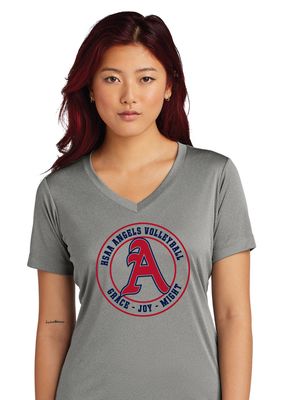 HSAA Volleyball - Circle - Dri Fit V-Neck