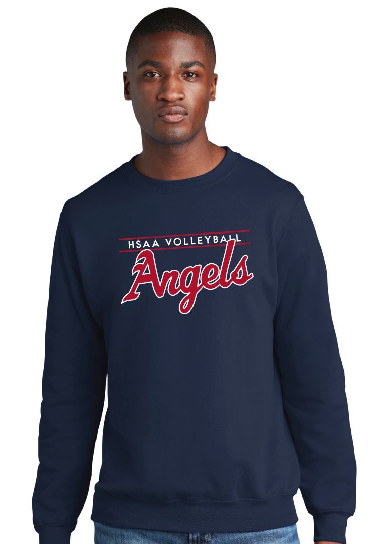 HSAA Volleyball - Script - Crew Sweatshirt