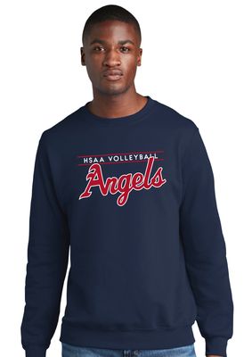 HSAA Volleyball - Script - Crew Sweatshirt