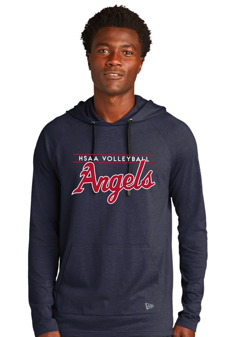 HSAA Volleyball - Script - Tri Blend Hoodie
