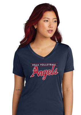 HSAA Volleyball - Script - Dri Fit V Neck