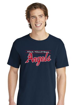 HSAA Volleyball - Script - Comfort Colors Short Sleeve