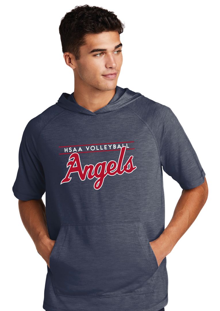 HSAA Volleyball - Script - Short Sleeve Hoodie