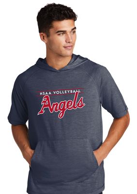 HSAA Volleyball - Script - Short Sleeve Hoodie