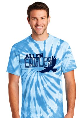 Green Explorers - Soaring Eagle - Tie Dye Short Sleeve