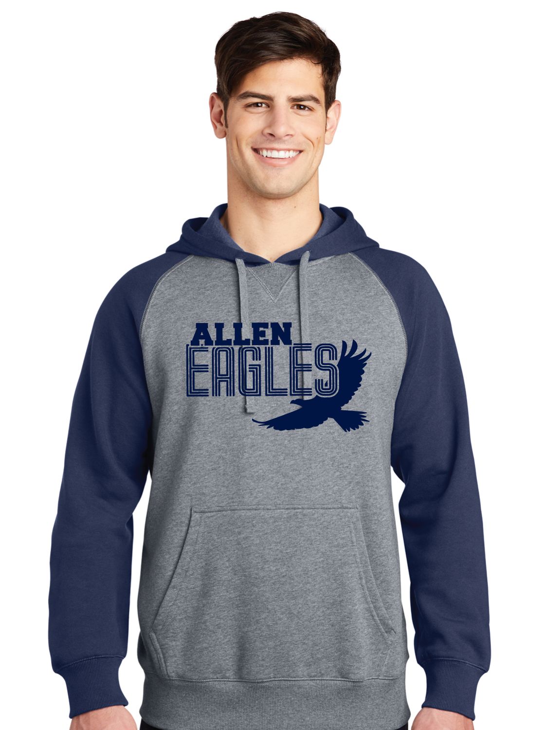 Green Explorers - Soaring Eagle - Raglan Hoodie