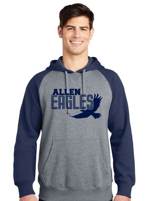 Green Explorers - Soaring Eagle - Raglan Hoodie