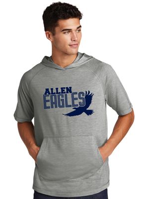 Green Explorers - Soaring Eagle - Short Sleeve Hoodie
