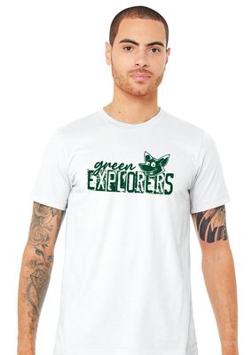 Green Explorers - Distressed Block - Bella+Canvas Short Sleeve