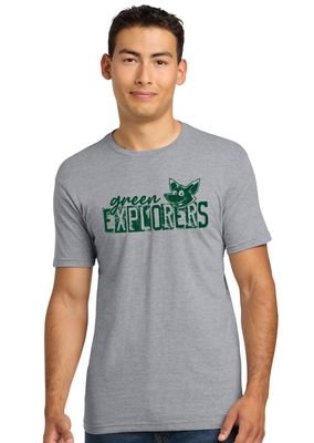 Green Explorers - Distressed Block - Next Level Short Sleeve