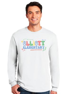 Elliott Elementary - Bubble Letters - Long Sleeve