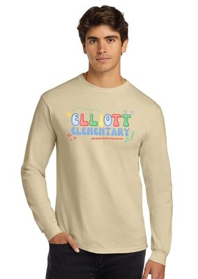 Elliott Elementary - Bubble Letters - Long Sleeve