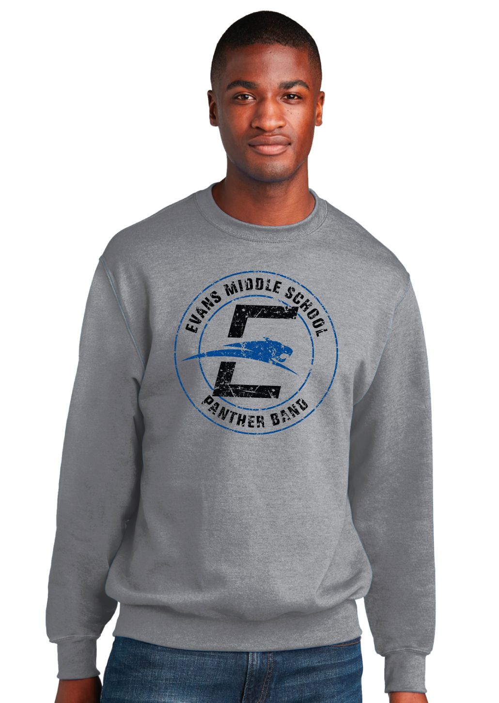 Evans Band - Circle - Crew Sweatshirt