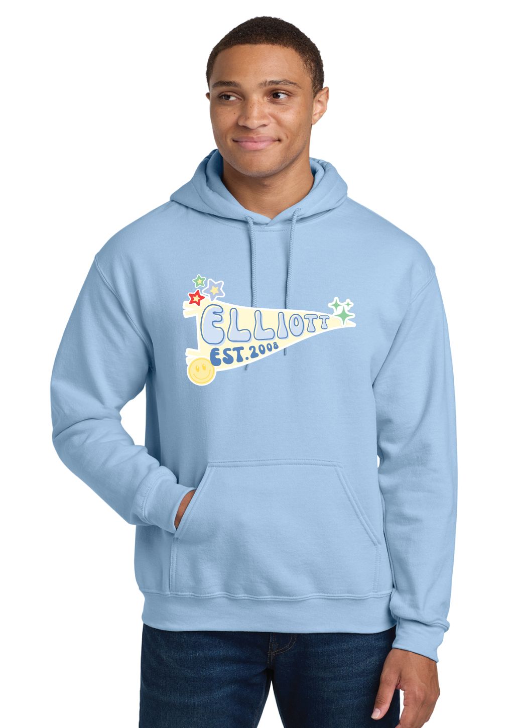 Elliott Elementary - Pennant - Hoodie