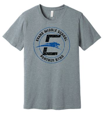 Evans Band - Circle - Bella+Canvas Short Sleeve