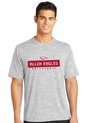 Allen Volleyball - Bar - Electric Dri Fit Short Sleeve