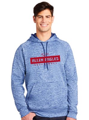 Allen Volleyball - Bar - Electric Dri Fit Hoodie