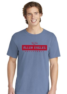 Allen Volleyball - Bar - Comfort Colors Short Sleeve