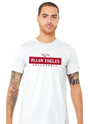 Allen Volleyball - Bar - Bella+Canvas Short Sleeve