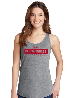 Allen Volleyball - Bar - Cotton Tank