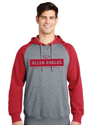 Allen Volleyball - Bar - Raglan Hoodie