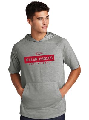 Allen Volleyball - Bar - Short Sleeve Hoodie