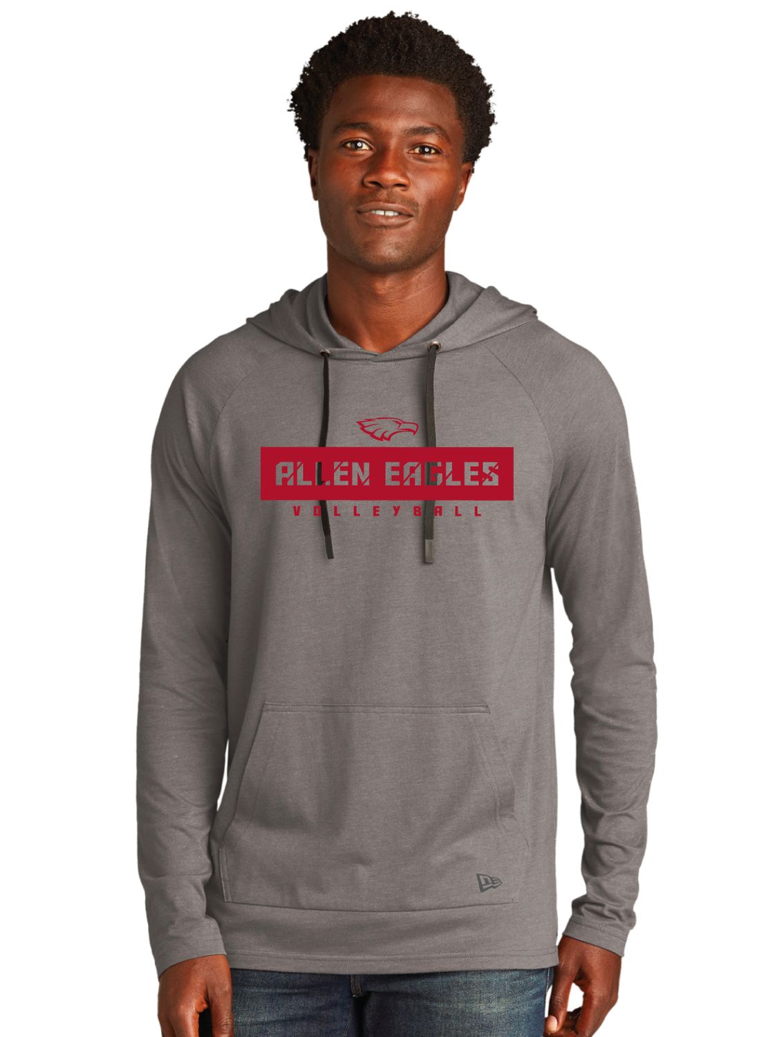 Allen Volleyball - Bar - Tri Blend Hoodie
