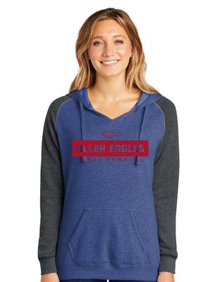 Allen Volleyball - Bar - Lightweight Raglan Hoodie