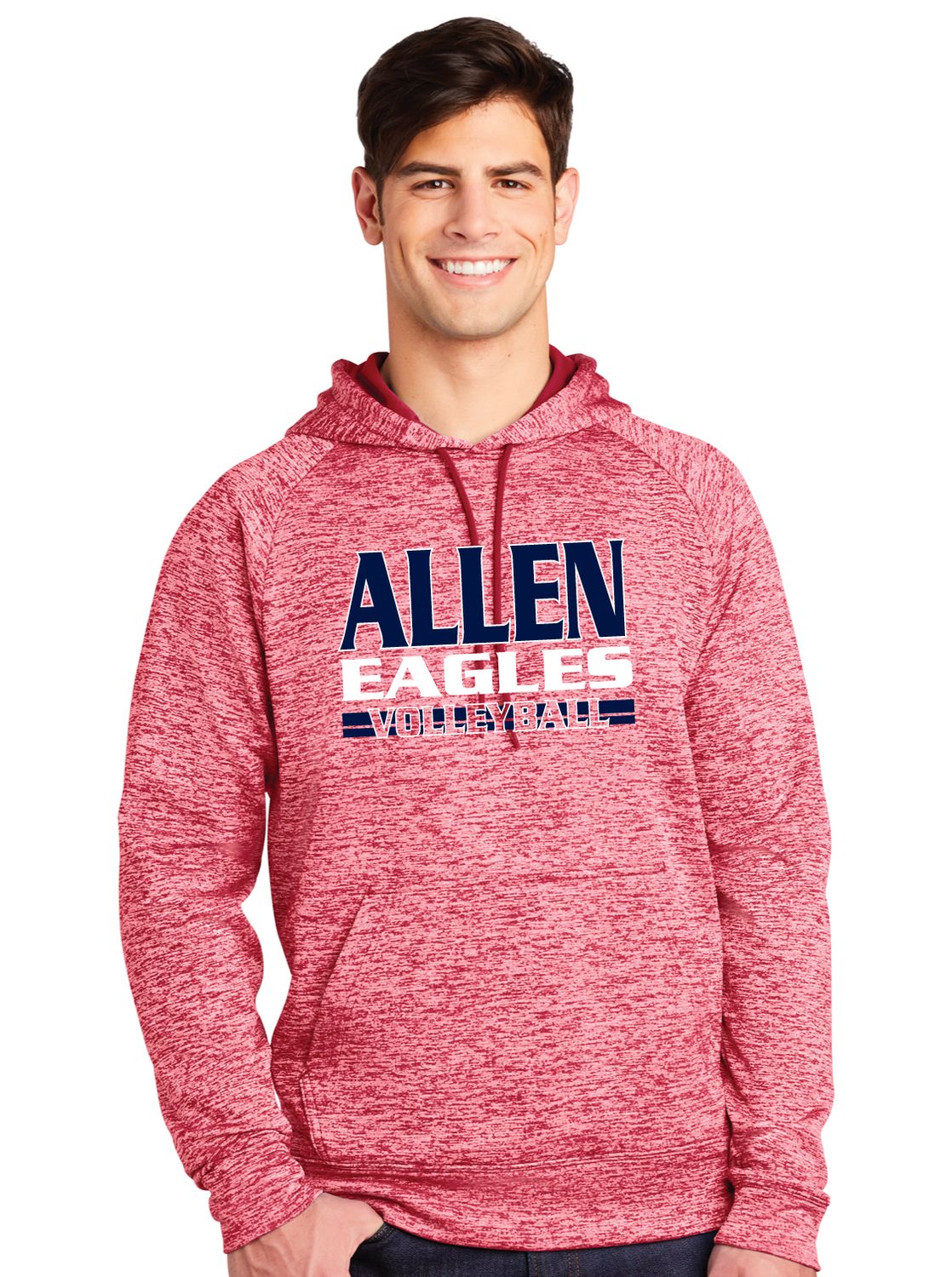 Allen Volleyball - AEV - Electric Dri Fit Hoodie