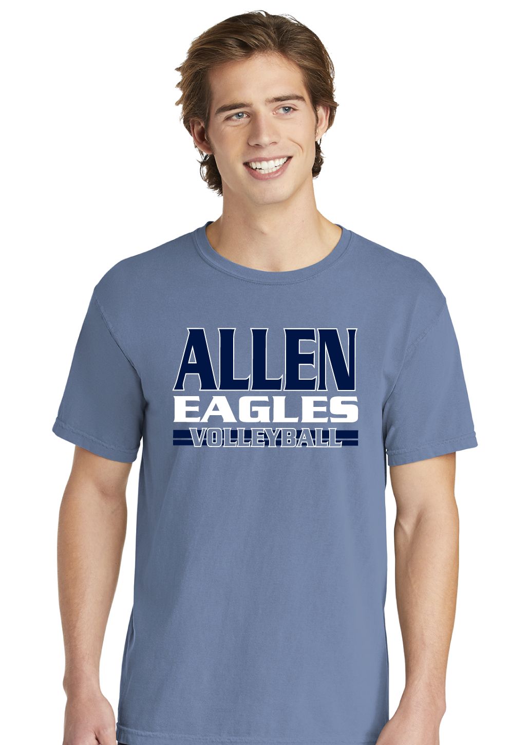 Allen Volleyball - AEV - Comfort Colors Short Sleeve