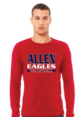 Allen Volleyball - AEV - Bella+Canvas Long Sleeve