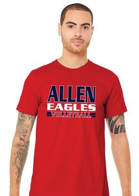 Allen Volleyball - AEV - Bella+Canvas Short Sleeve