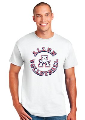 Allen Volleyball - Big Circle - Short Sleeve