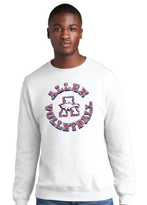Allen Volleyball - Big Circle - Crew Sweatshirt