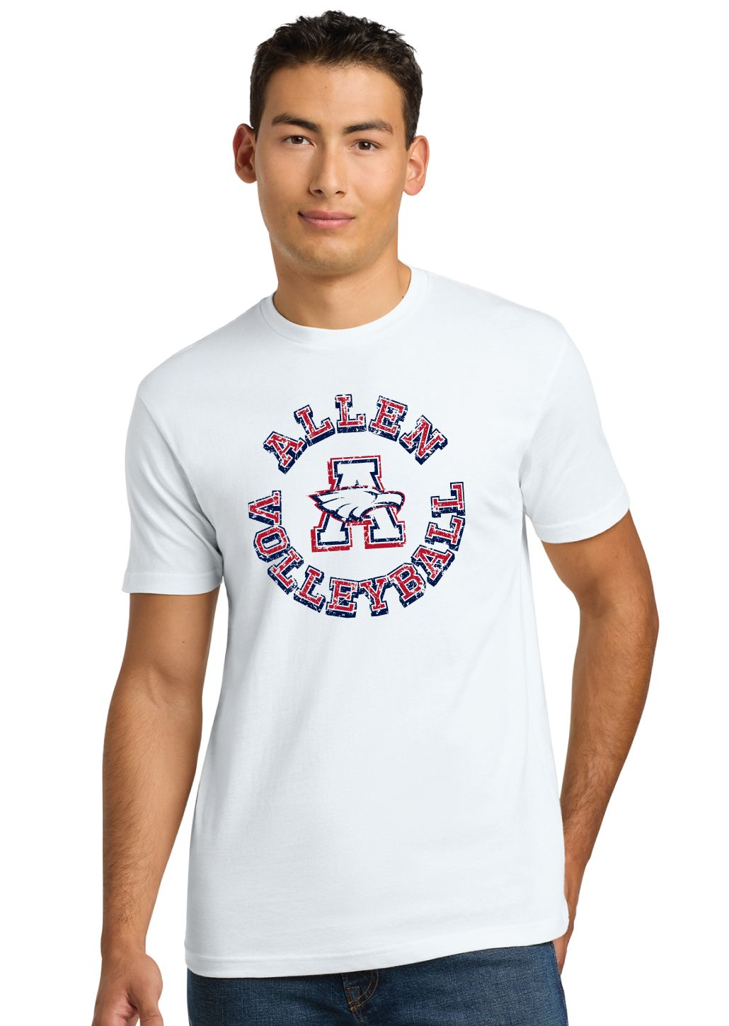 Allen Volleyball - Big Circle - Next Level Short Sleeve