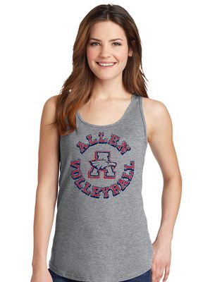 Allen Volleyball - Big Circle - Cotton Tank