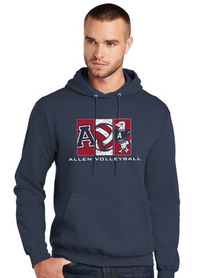Allen Volleyball - Rectangles - Hoodie