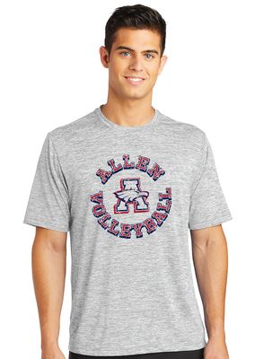 Allen Volleyball - Big Circle - Electric Dri Fit Short Sleeve