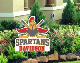 Denton Spartans Hockey - Yard Sign