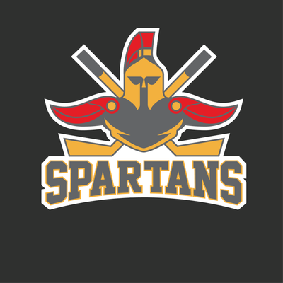 Denton Spartans Hockey - Window Decal