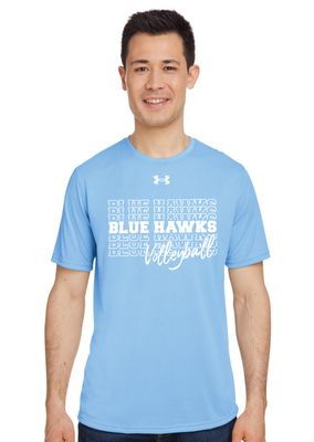 Rock Hill Blue Hawks VB - Stacked BH - Under Armour Short Sleeve