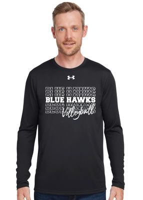 Rock Hill Blue Hawks VB - Stacked BH - Under Armour Long Sleeve