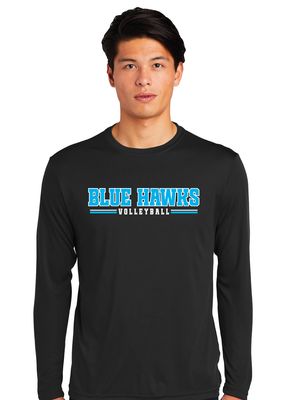 Rock Hill Blue Hawks VB - Blue Hawks VB - Dri Fit Long Sleeve