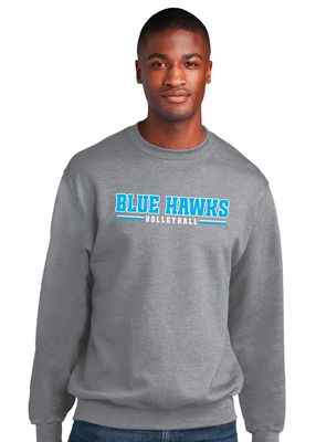 Rock Hill Blue Hawks VB - Blue Hawks VB - Crew Sweatshirt