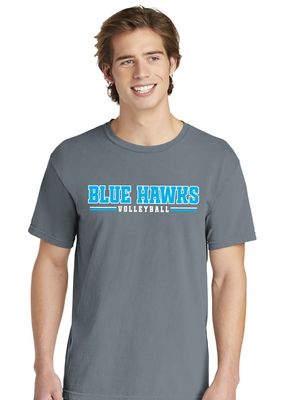 Rock Hill Blue Hawks VB - Blue Hawks VB - Comfort Colors Short Sleeve