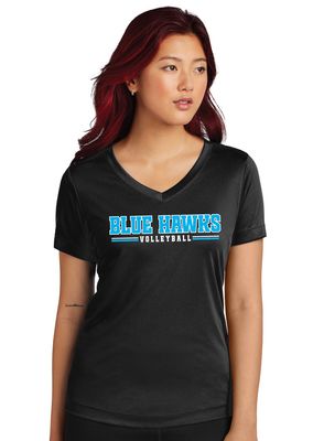Rock Hill Blue Hawks VB - Blue Hawks VB - Dri Fit V Neck