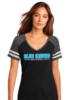 Rock Hill Blue Hawks VB - Blue Hawks VB - Game V-Neck