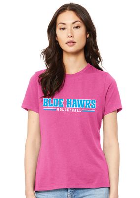 Rock Hill Blue Hawks VB - Blue Hawks VB - Bella+Canvas Ladies